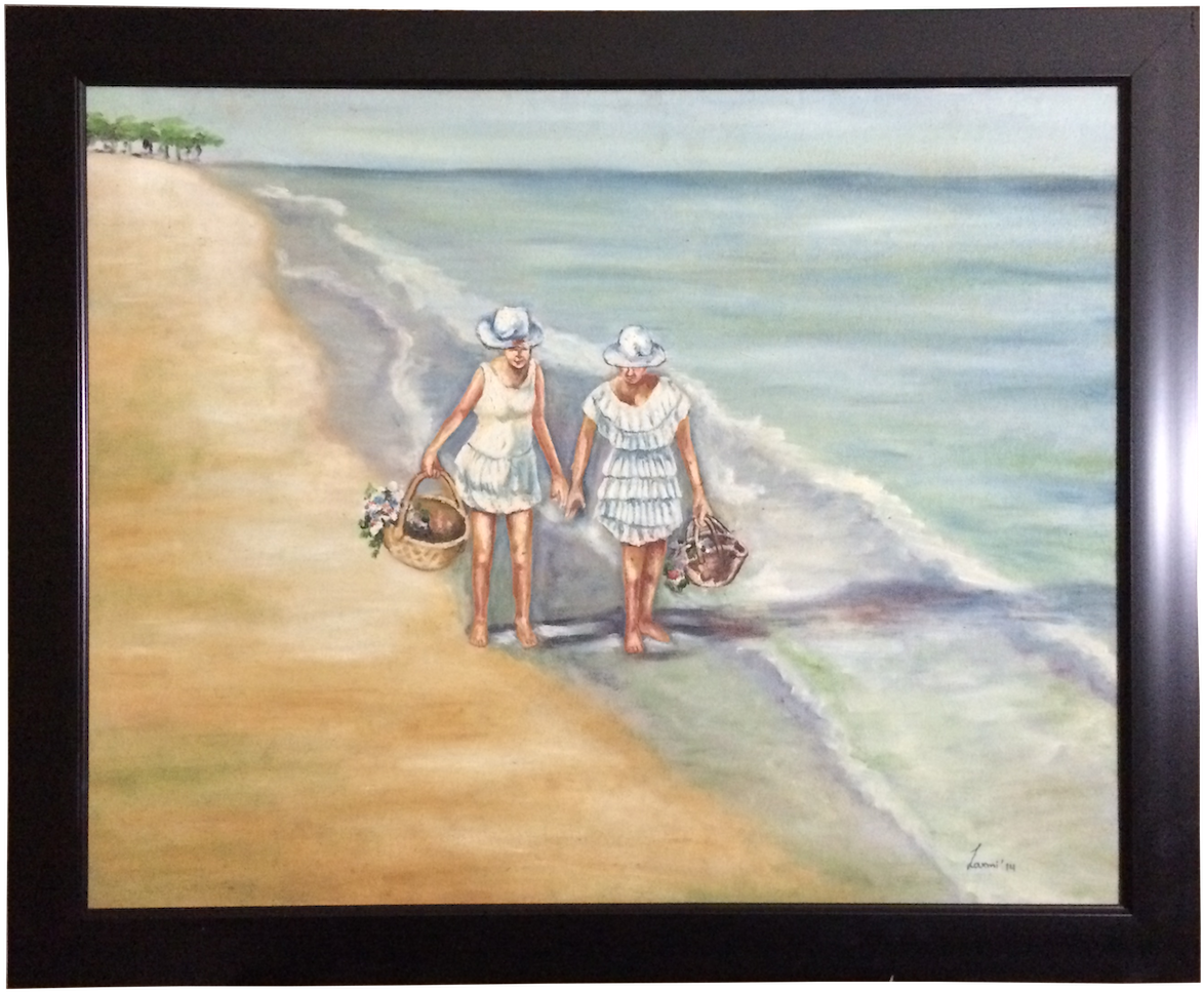 Oil-painting - Painting (1440x1080), Png Download
