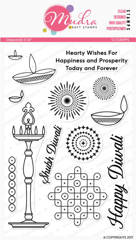 Out Of Stock Mudra Craft Stamps - Mudra Stamps - Dainty Blooms - 4"x4" (800x800), Png Download