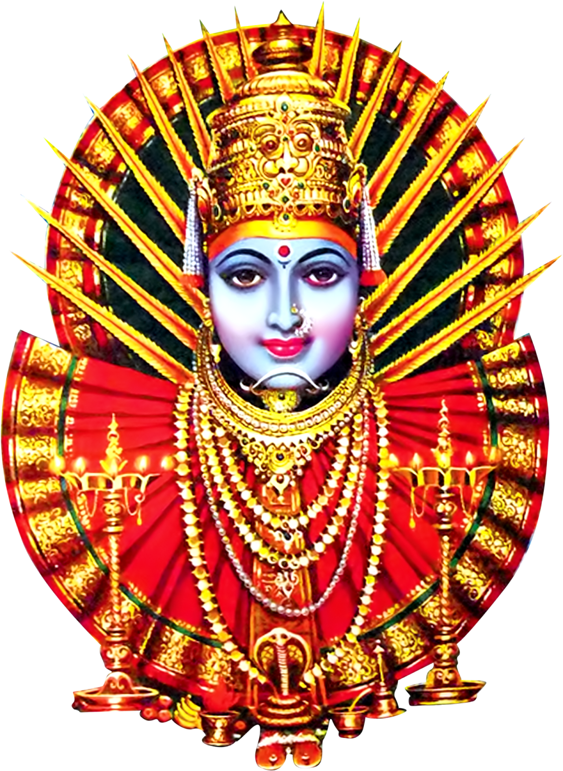 Renuka Yell - Renuka Yellamma (1600x1575), Png Download