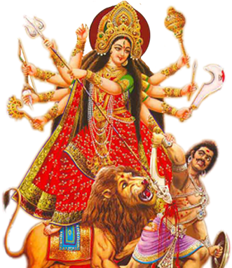 Durga Maa Image Png (467x381), Png Download
