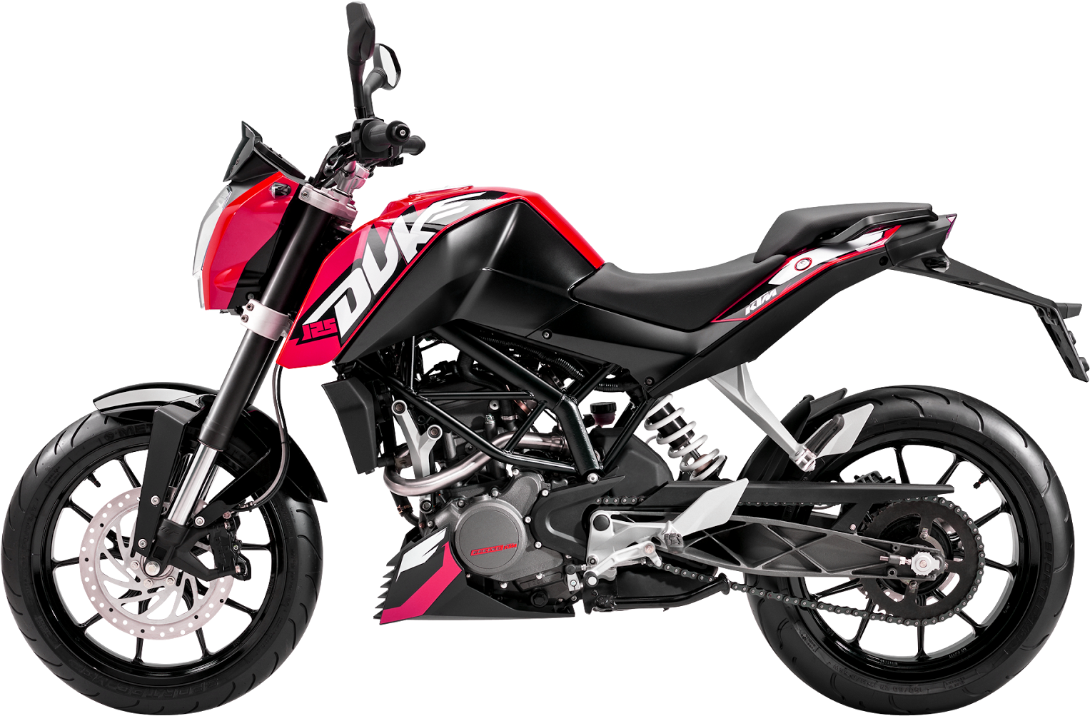 Ktm Duke Bike Png Download - Ktm Duke 125 2012 (1600x1049), Png Download
