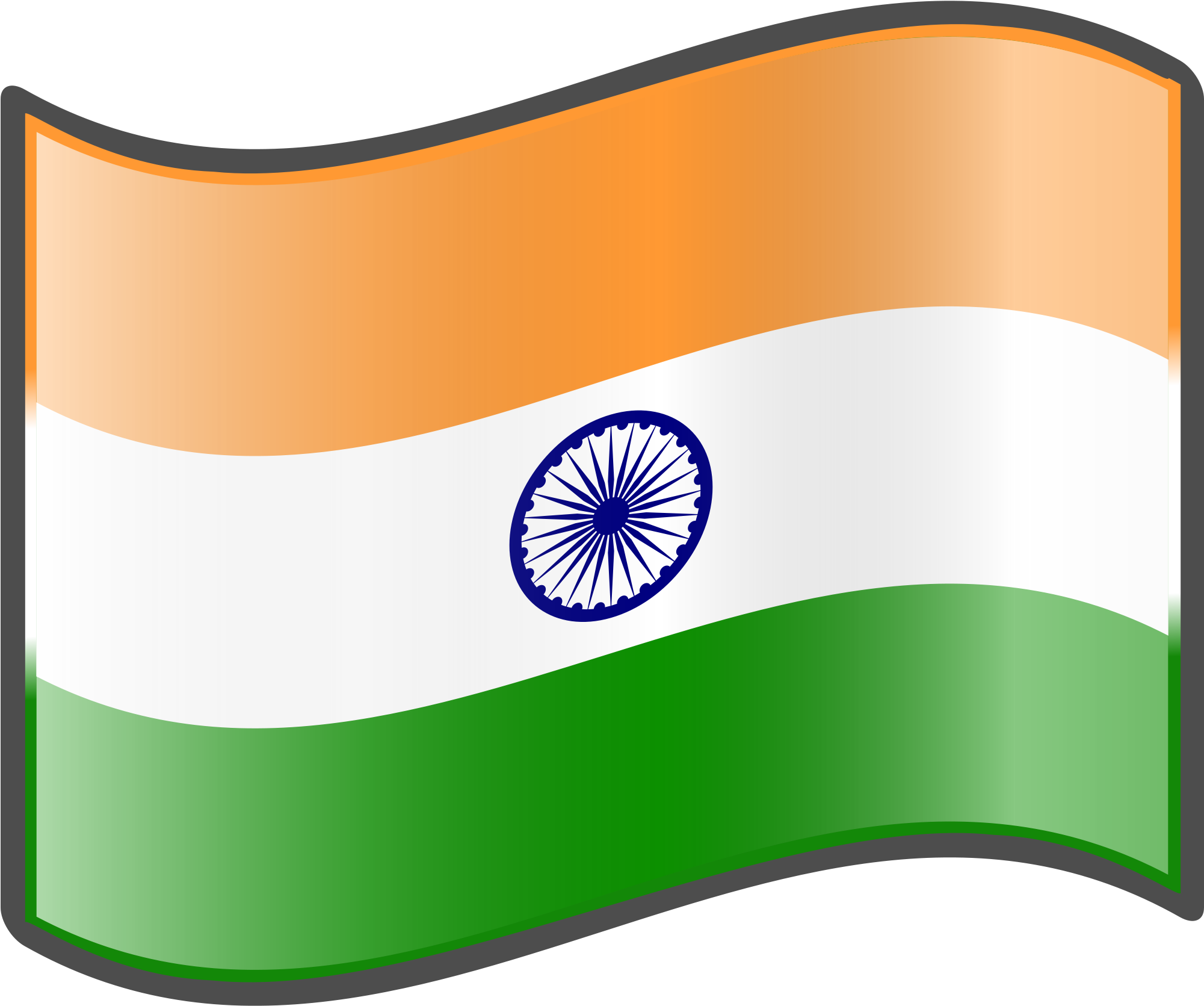 Open - Indian Flag Svg File (2000x2000), Png Download
