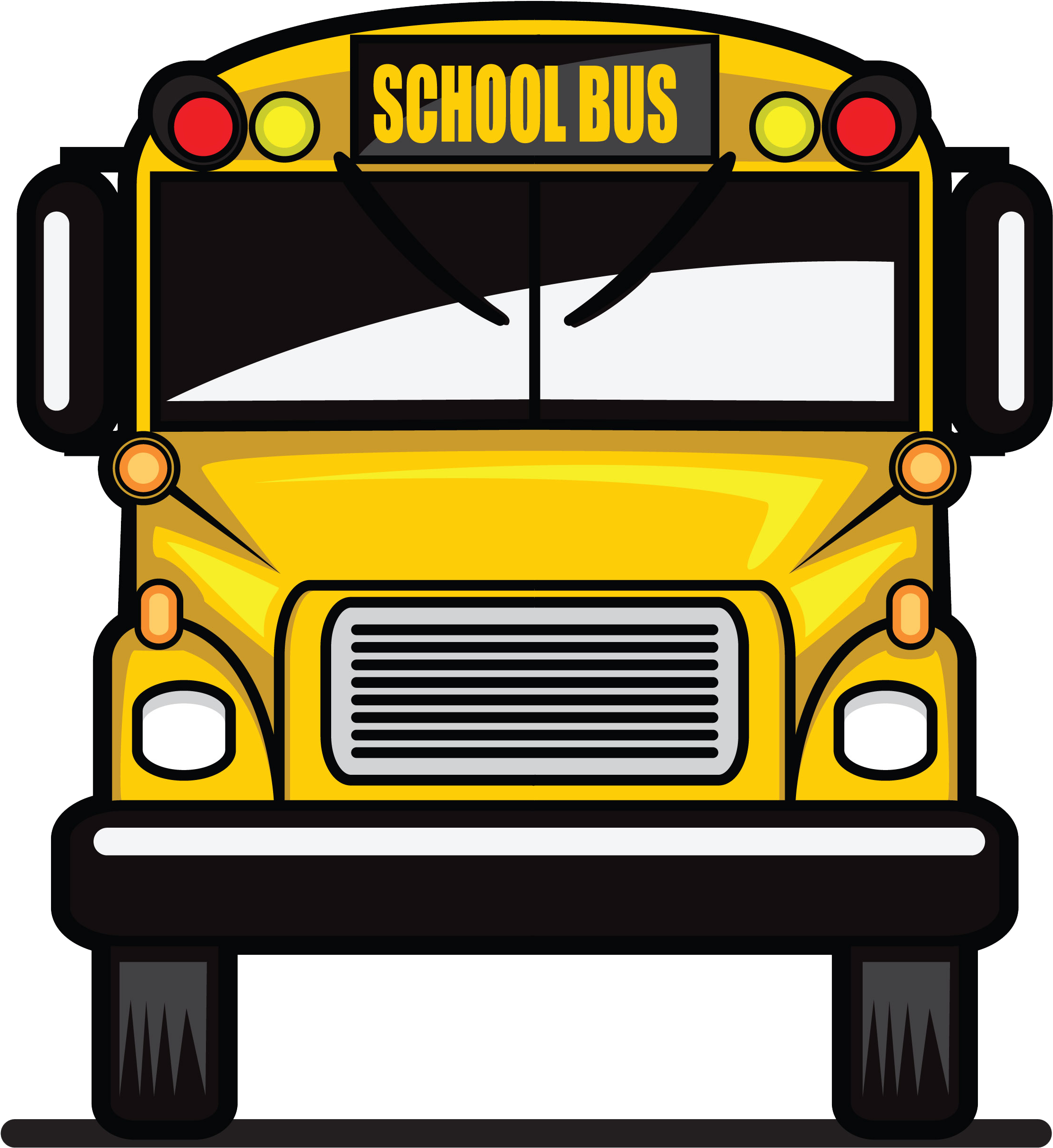 Drive A Bus For Us - School Bus (2500x2672), Png Download