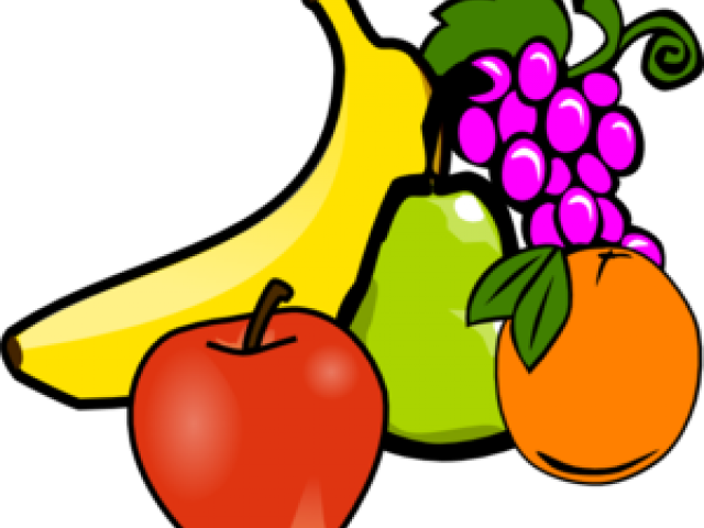 Picture Fruits Free Download - Vegetables And Fruits Clipart Png (640x480), Png Download