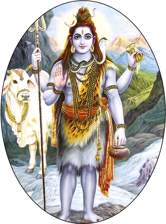 Lord Pashupatinath - Shiva Parvati Ganesh (1000x1000), Png Download