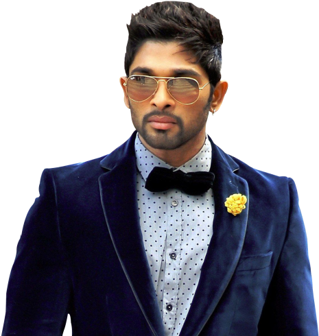 Allu Arjun Png Image - Allu Arjun Png (500x524), Png Download