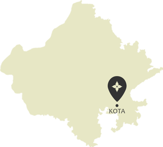 How To Reach Here - Map Of Rajasthan (684x614), Png Download
