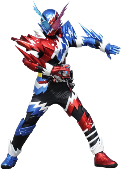 Previous - Kamen Rider Build Sparkling (400x560), Png Download