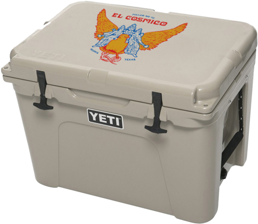 El Cosmico Provision Co - Roadie 20 Cooler-tan (480x413), Png Download