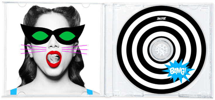 Anitta Album 02 (1000x510), Png Download