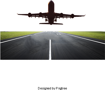 Runway Take Off The Plane Hd Picture, Plane Clipart, - Portable Network Graphics (360x360), Png Download