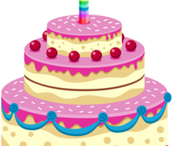 Animated Birthday Cake Png (640x480), Png Download