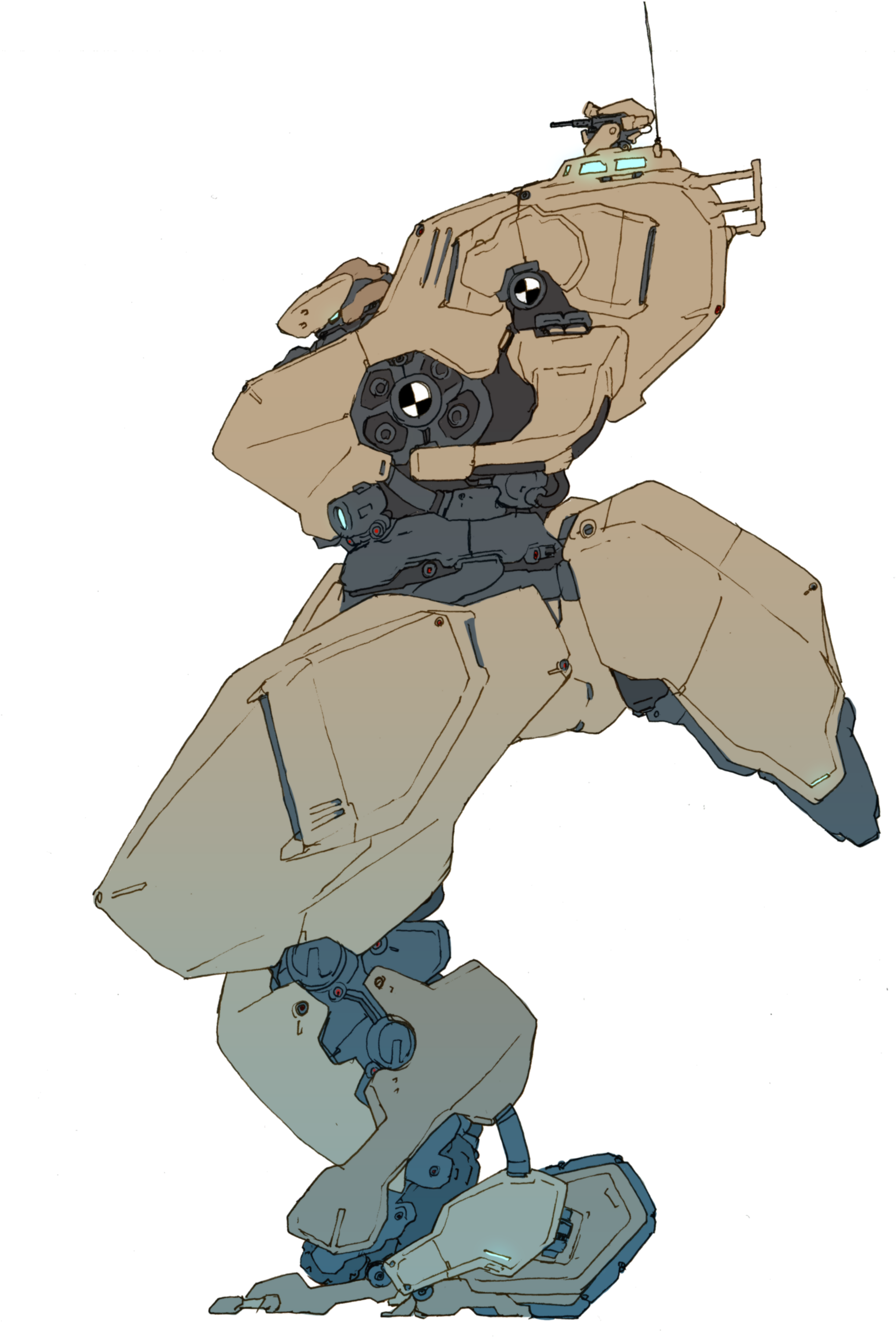 58991998 P2 - Robot (4317x4605), Png Download