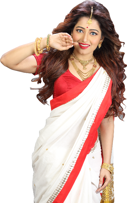 Gold Jewellery - Jewellery Model With Gold (409x650), Png Download