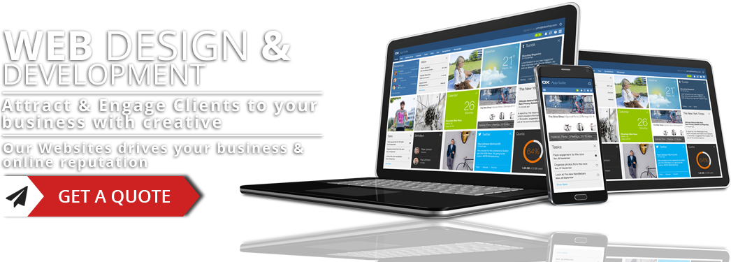 Spectacular Web Designs - Web Design (1045x450), Png Download