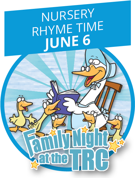 Family Night Nursery Rhyme Time - Mother Goose Clipart (625x625), Png Download
