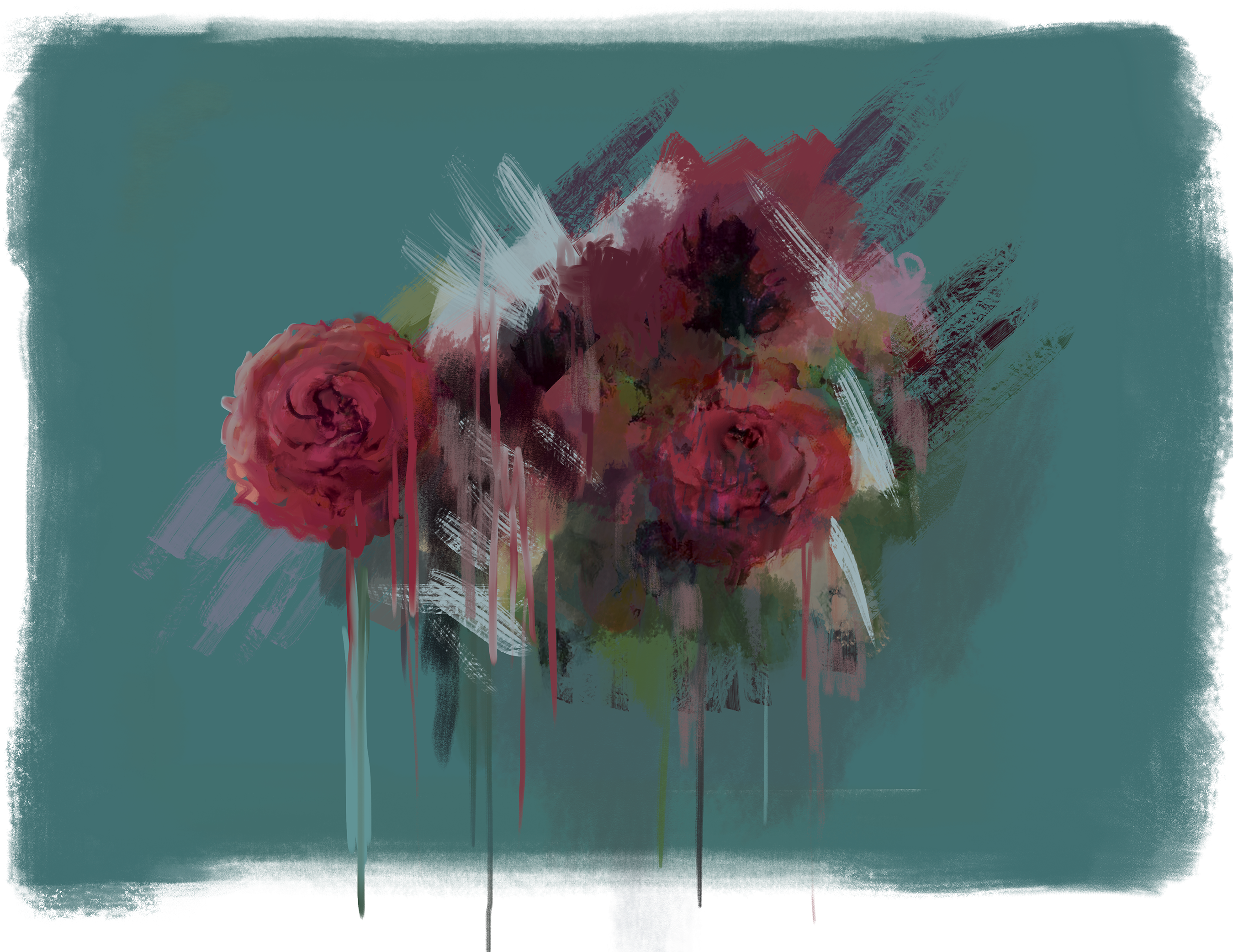 Garden Roses (3840x2160), Png Download
