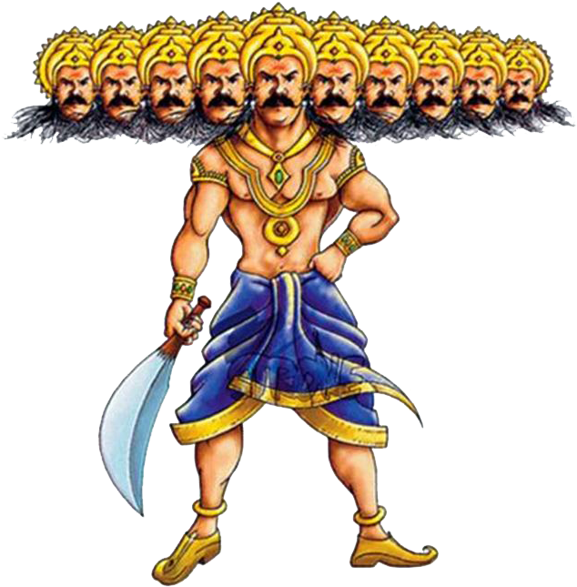 Dussehra Png Photo - Ravan Png (670x655), Png Download