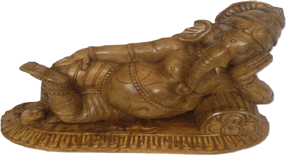 Lord Ganesh - Statue (818x427), Png Download