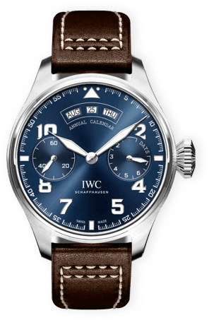 Watches - Iwc Big Pilot Le Petit Prince Annual Calendar (296x453), Png Download