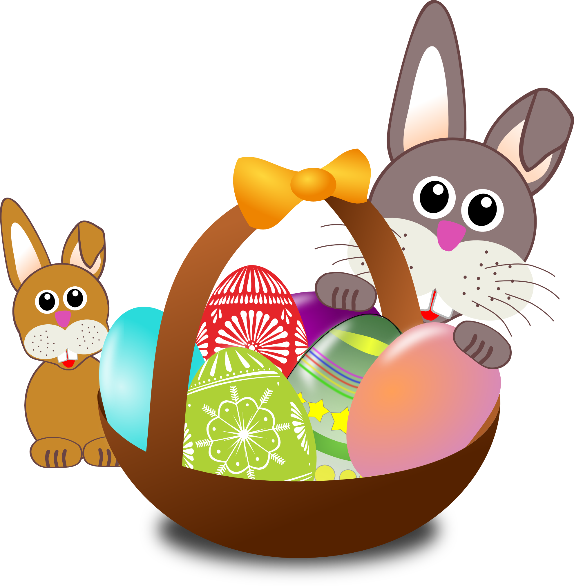 Girl Transparent Png Sticker - Easter Transparent Background (1979x2020), Png Download