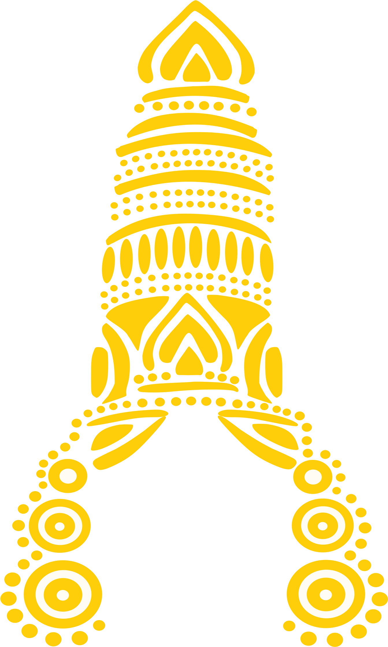 Big Image - Crown Of Vishnu Clipart (1392x2400), Png Download