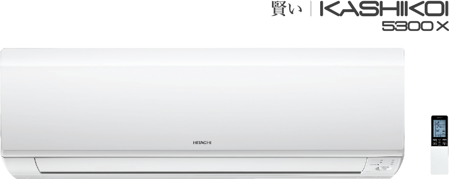 Kashikoi 5300x - Hitachi Inverter Split Ac (1000x778), Png Download