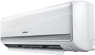Samsung Ductless Split System - Samsung Air Conditioner (390x390), Png Download