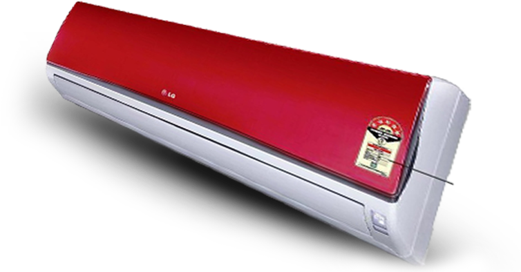 Lg Split Ac Png (754x394), Png Download
