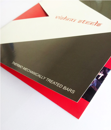 Vishnu Steels Brochure 1 - Triangle (1080x594), Png Download