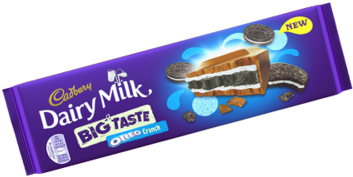 Product Image - Cadbury Big Taste Oreo (500x245), Png Download