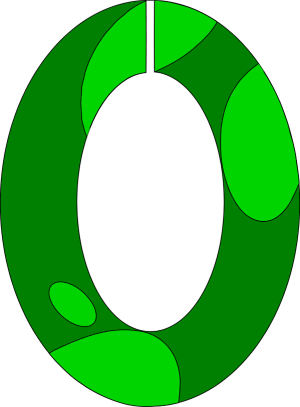 Number Zero - Clip Art (600x813), Png Download