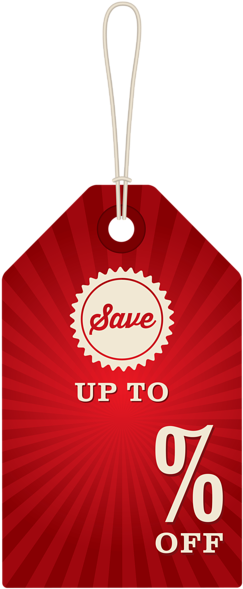 Discount Label Png Clipart Image - Save Up To Png (252x600), Png Download