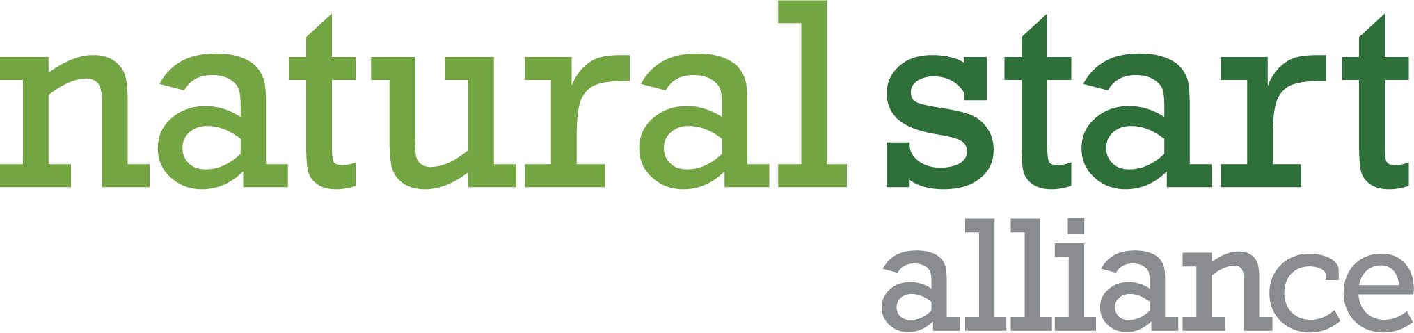 Home - Natural Start Alliance Logo (2032x479), Png Download