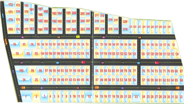 Vanavila Ganapathy Nagar Plot Master Plan - Paper (640x459), Png Download