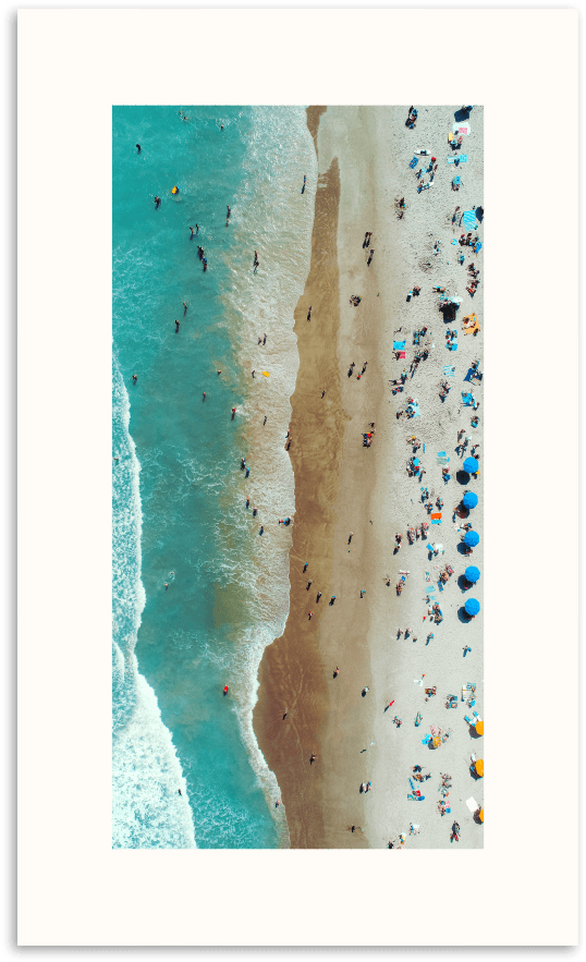 At The Beach - Photographer (900x900), Png Download