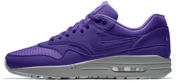Womens Purple Air Max - Nike Air Max 1 Essential Id Women's Shoe Size 8.5 (purple) (700x850), Png Download