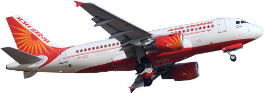 Flight Png Transparent Image - Air India Flight Png (553x260), Png Download