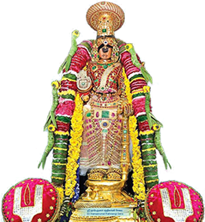 There Are 21 Magnificent Towers In All Prakaras Providing - Srirangam Utsavar (372x335), Png Download