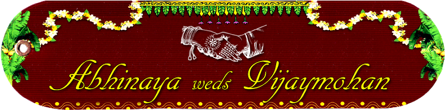 Abhinaya Weds Vijaymohan - Sarmada (900x230), Png Download