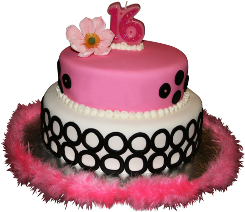 Cakes For Girls - Cake For Girls 15 (500x500), Png Download