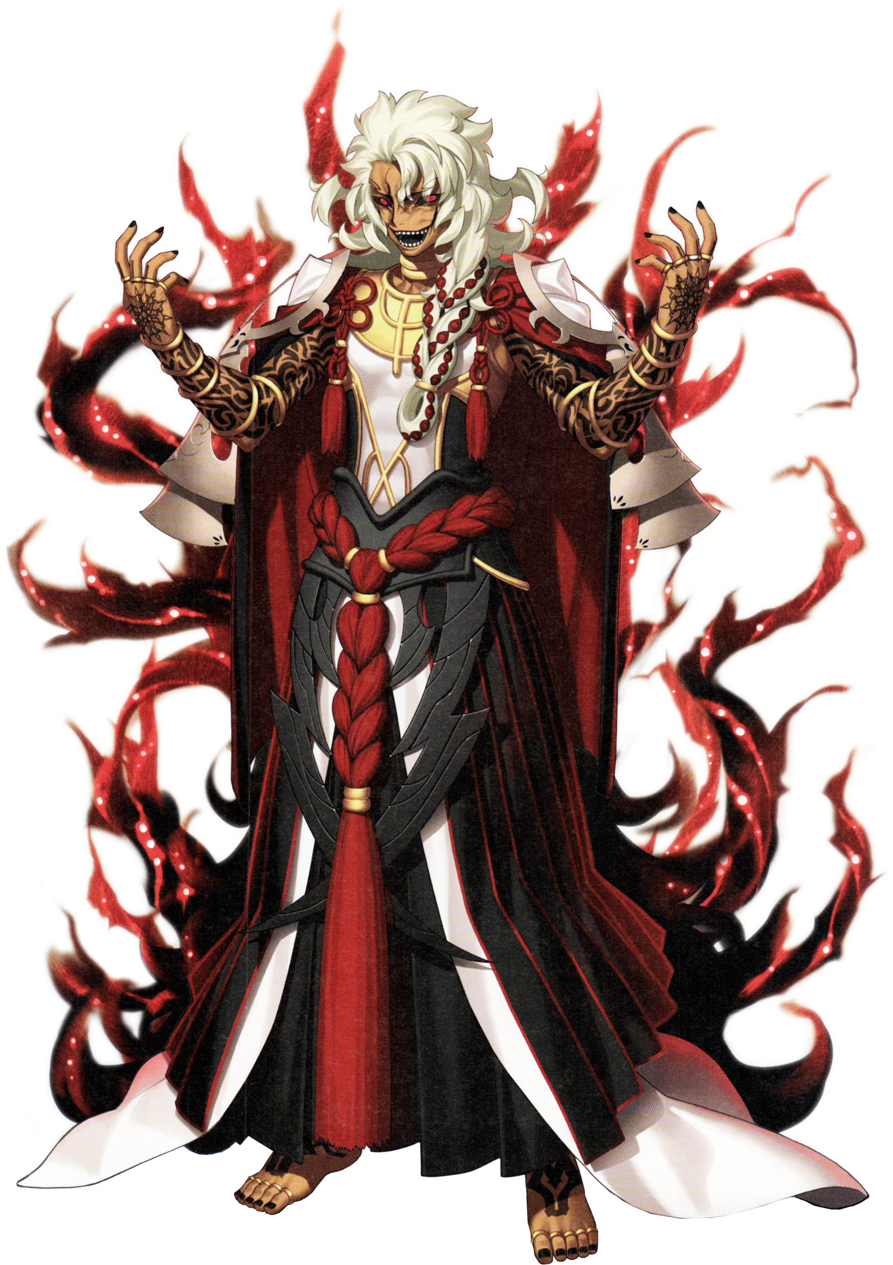 Grand Caster - Goetia Fate Grand Order (2100x2566), Png Download
