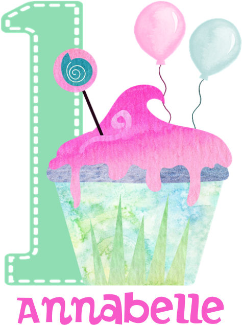 Favorite - Custom Baby Girl 1st Birthday Greeting Cards (700x700), Png Download