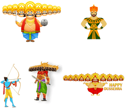 Dussehra Png (400x400), Png Download