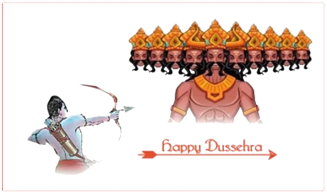 Ravan Dussehra (640x380), Png Download