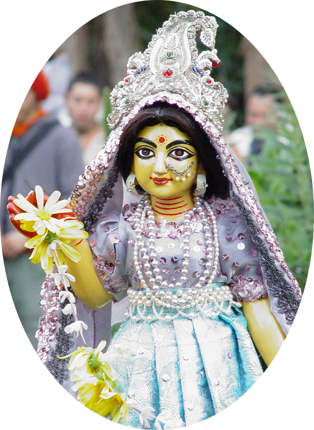 “o Srimati Radharani, I Offer My Respects To You Whose (646x885), Png Download