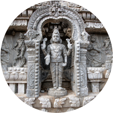 Srinivas - Stone Carving (400x391), Png Download
