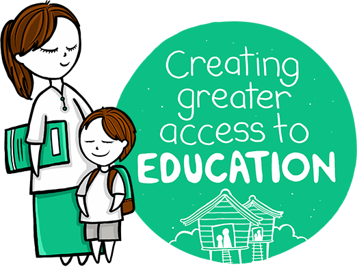 Education In Malaysia Cartoons (522x393), Png Download