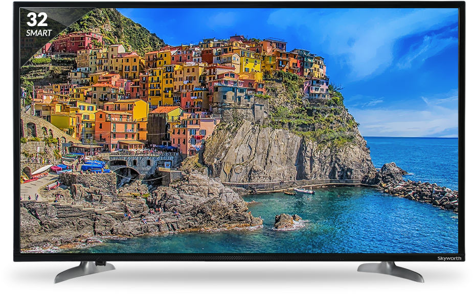Skyworth 32m20, 43m20, 49m20 Led Smart Tvs Launched - Goa Top 10 Places (1200x800), Png Download
