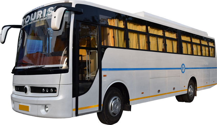 Bus In Amritsar - Bus Images Png Hd (849x489), Png Download